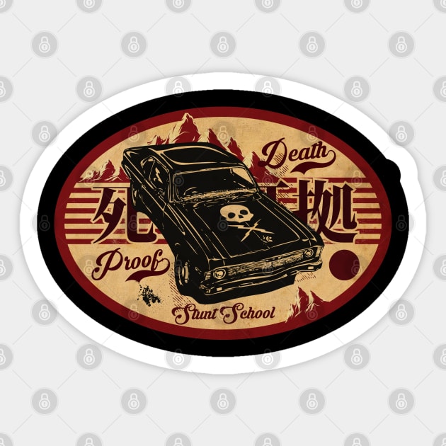 Death Speed School Sticker by CTShirts